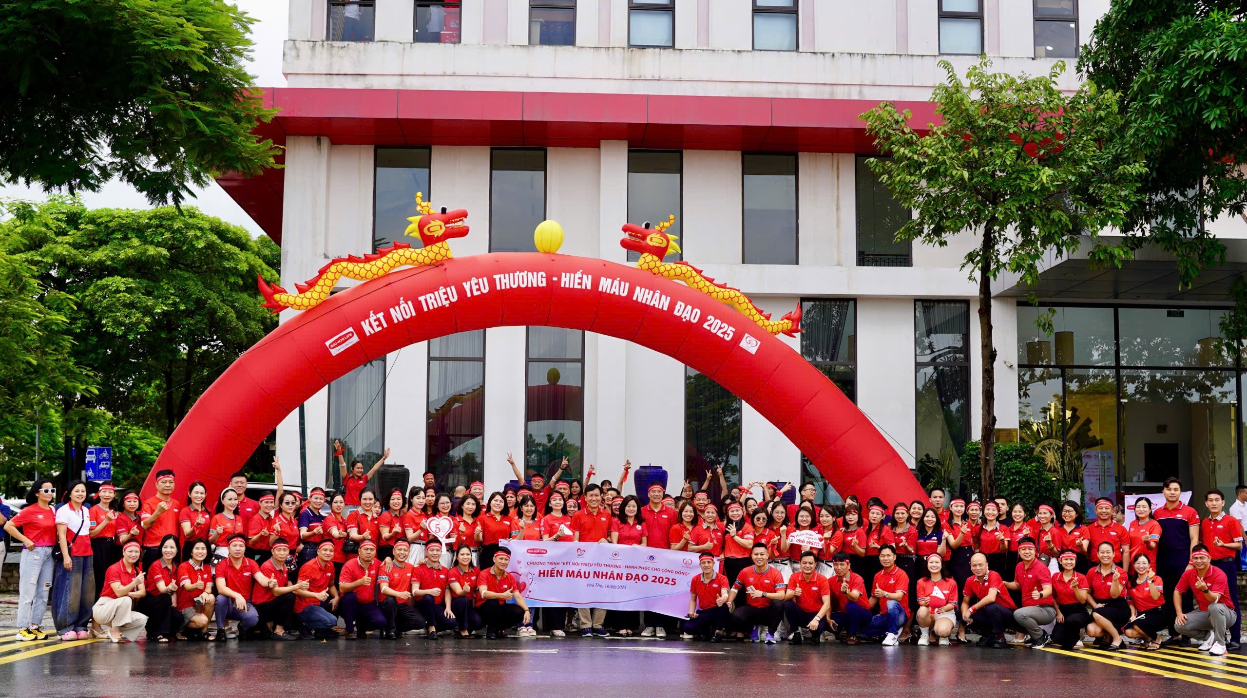 Dai-ichi Life Việt Nam phát động Chương trình Hiến máu nhân đạo 2025 tại tỉnh Phú Thọ
